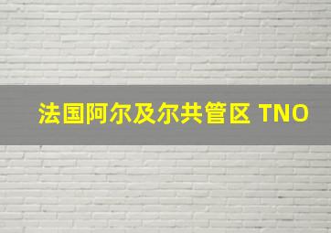 法国阿尔及尔共管区 TNO